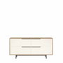 Hanah Home Consola Boh3-Sw Natural y Blanco